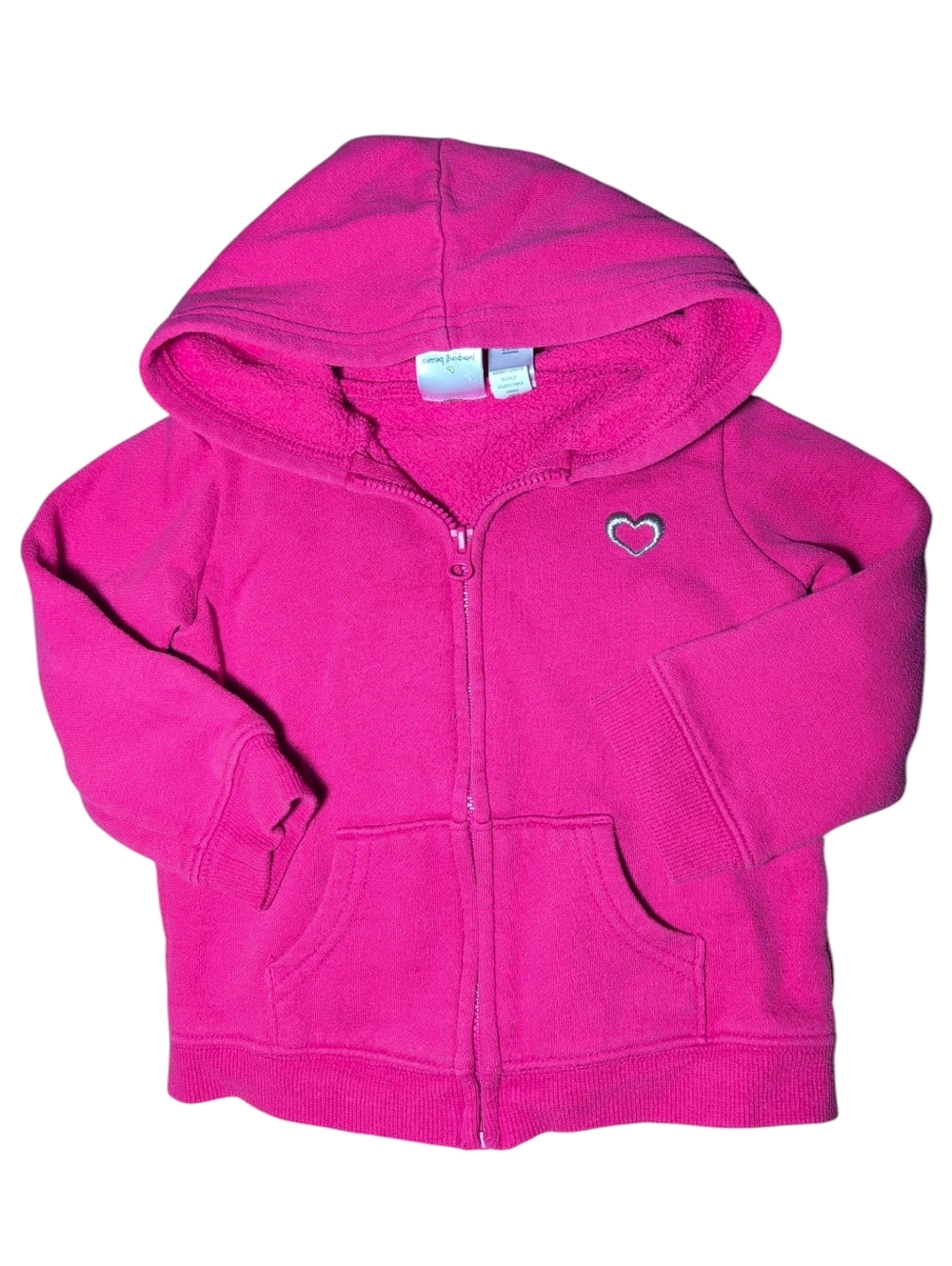 🍁2/$7🍁JUMPING BEANS Pink Full Zip Hoodie